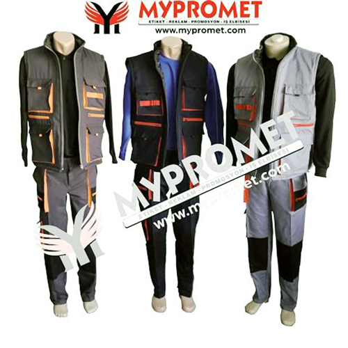 Konya Promosyon Modelli Yelek Pantolon 3’lü Set