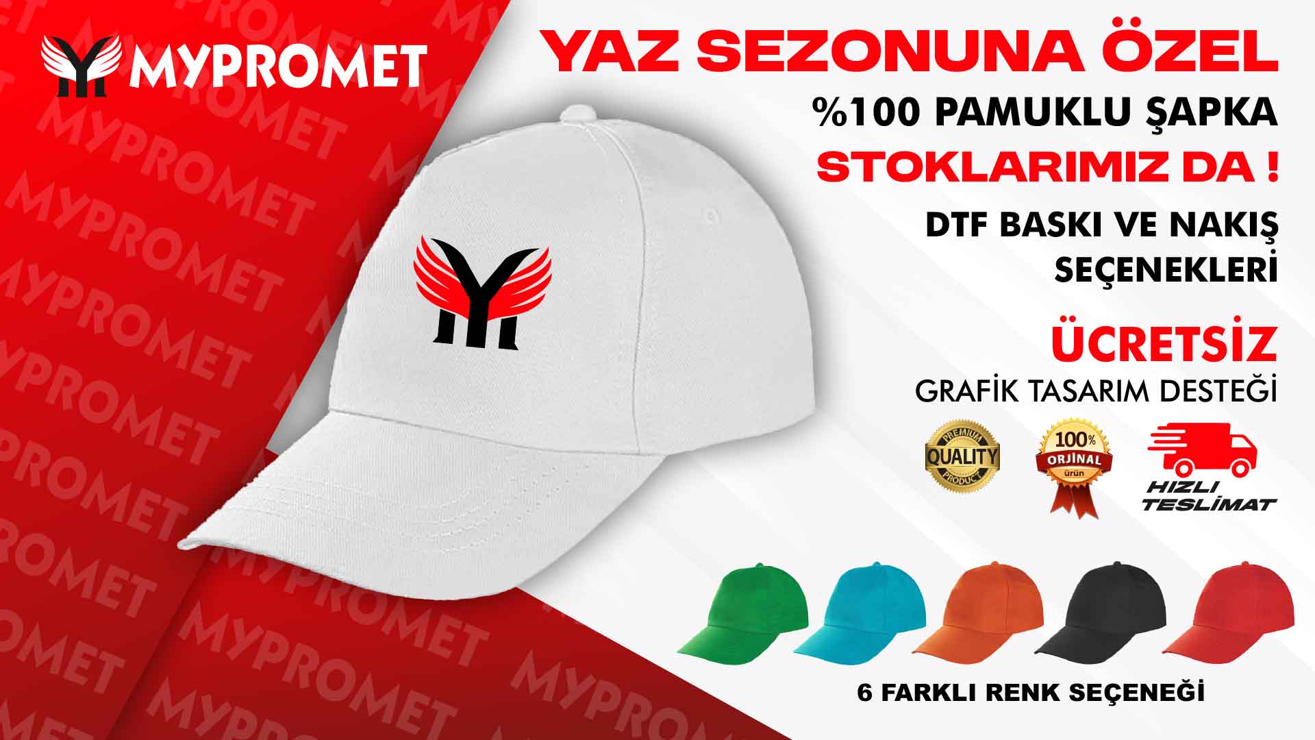 Promosyon Şapka | Hem Koruma Hem Markalaşma